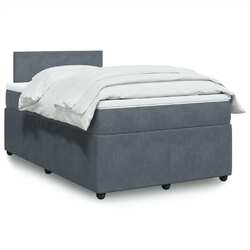 Boxspringbett mit Matratze Samt Schlafzimmerbett Doppelbett Bett Bettgestell neu