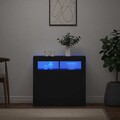 Sideboard mit LED-Leuchten Beistellschrank Kommode Anrichte Holzwerkstoff vidaXL