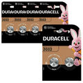 5x Duracell Knopfzelle Lithium CR2032 DL2032 3V Batterien 2er Blister