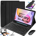 QWERTZ Tastatur Hülle Für Samsung Galaxy Tab A9 Plus A8 A7 S9 FE S8 S7 S6 Lite
