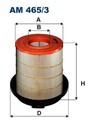 Luftfilter Motorluftfilter Filter für Mercedes Axor 2 Filtron Am465/3 1998 ->