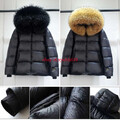2025 Luxus Winterjacke Herren Damen Mode Daunenjacke 100% Echt pelzkragen Mantel