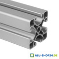 ALU-SHOP24 Profil Aluprofil 40x40 Nut 8 Aluminium item kompatibel superleicht