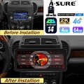 12.3" 4+64G 2K Android 15 Autoradio Carplay Navi +Kam Für Mercedes-Benz SLK R171