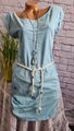 Ragwear Kleid Shirtkleid Jerseykleid blau Damen TAGG Marina Kurzarm (3 510) NEU