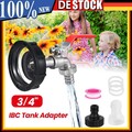 IBC Adapter mit Kugelhahn 3/4" Regenwasser 1000l Container Wassertank Kanister