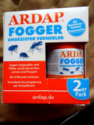 ARDAP - FOGGER Ungeziefer Vernebler Gegen Ungeziefer Flöhe und die Eier  Larven
