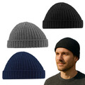 Fischermütze Herren Trawler Beanie Mütze Strickmütze Fisherman Wintermütze B460