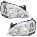 Scheinwerfer Set für Opel Corsa C Combo 2005- H1 H7 TYC Valeo Stellmotor