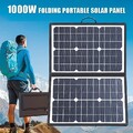 1000W Solarpanel Kit | Faltbare Powerstation, Tragbarer Generator für Camping