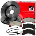 brembo BREMSSCHEIBEN 350mm + BELÄGE VORNE passend für PORSCHE MACAN 95B