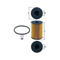 1x Ölfilter KNECHT OX 353/7D passend für BMW ROLLS-ROYCE LAND ROVER