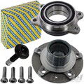 SNR RADLAGER-SATZ + RADNABE VORNE für AUDI A4 (8K, B8) A5 A6 (4G,C7) A7 A8 4H Q5