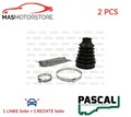ACHSMANSCHETTE ANTRIEBSWELLE PAAR PASCAL G6A012PC 2PCS I FÜR SKODA OCTAVIA II