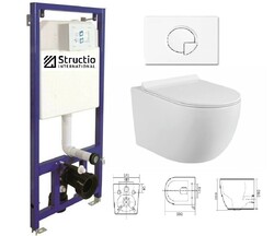 Vorwandelement Spülkasten Unterputzspülkasten Unterputz WC Urinal Bidets Element