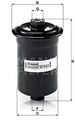MANN-FILTER WK 614/11 Kraftstofffilter für HYUNDAI KIA LEXUS TOYOTA