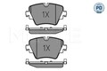MEYLE BREMSBELÄGE SATZ VORDERACHSE PASSEND FÜR BMW 1 2 3 4 5 X1 X2 X3 X4 Z4