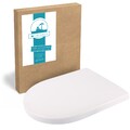 WC-Sitz für Villeory & Boch WCs Toilettendeckel Absenkautomatik Klobrille Weiß