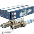 2x BOSCH YA5NII3320 Zündkerze 0 241 145 525 VW Golf Audi A1 A3 Seat Skoda 1.5TSI