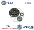 602509 RADLAGERSATZ RADLAGER SATZ HINTEN OPTIMAL 2PCS NEU OE QUALITÄT