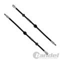 2x BREMSSCHLAUCH BREMSSCHLÄUCHE VORDERACHSE passend für FORD FOCUS II C-MAX
