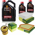 MOTUL 7 L 5W-30 MOTOR-ÖL+MANN-FILTER für BMW X3 F25 xDrive28i sDrive 18 i