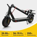 Elektro Scooter mit Straßenzulassung E-Scooter 350W Elektroroller ABE Bis 31KM