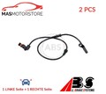 ABS SENSOR DREHZAHLFÜHLER PAAR VORNE ABS 31502 2PCS P NEU OE QUALITÄT