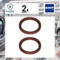 2x ORIGINAL® Ajusa Wellendichtring, Kurbelwelle für VW Golf IV Polo Passat