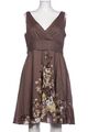 ZERO Kleid Damen Dress Damenkleid Gr. EU 44 Baumwolle Braun #hqhx4ai