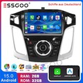 CarPlay Android 15 2+32G Autoradio GPS Bluetooth FM Für Ford Focus MK3 2011-2018