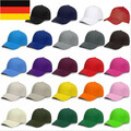 Verstellbare Kappe Schwarz Herren Damen kappe Basecap Baseball-Cap Schirmkappe