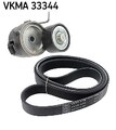 SKF Keilrippenriemensatz  u.a. für CITROËN, DS, OPEL, PEUGEOT, TOYOTA
