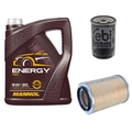 FEBI BILSTEIN Inspektionspaket 5L MANNOL Energy 5W-30 für VW Transporter IV Bus