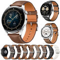 Premium Leder Armband Für Huawei Watch GT 4 3 2 46mm 42/41mm Watch 4 3 Pro Buds