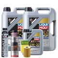 Motoröl 5W30 LIQUI MOLY Special Tec F 11L +MANN Ölfilter +Spülung +Cera Tec