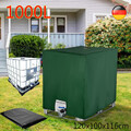 1000L IBC Tank Abdeckung Regenwassertank Wasserdicht Cover UV-Folie Abdeckplane