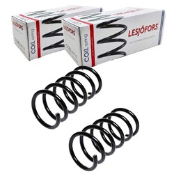 2X LESJÖFORS FAHRWERKSFEDERN HINTEN PASSEND FÜR VOLVO V70 LINKS+RECHTS