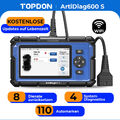 TOPDON AD600S Profi Auto diagnosegerät KFZ OBD2 Scanner 8 Funktionen Bluethooth