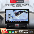 360kAM+128GB Android13 Für Mercedes C Class W204 S204 Autoradio GPS Navi Carplay