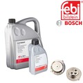 2x Bosch Drucksensor inkl. 6L Öl für VW Audi Seat Skoda DSG 7 Gang Automatik