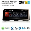 12,3" Android 14 Autoradio 8-Kern 128GB Navi BT DAB+ CarPlay BMW 5er F10/F11 NBT