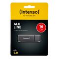 Intenso Alu Line 16 GB anthrazit USB 2.0 Stick Speicher 16GB AluLine 3521471 OVP