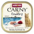 Animonda Carny Country Adult Huhn, Pute & Forelle 32 x 100g (17,47€/kg)