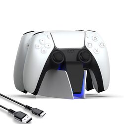 PS5 Controller Ladestation, PS5 Zubehörsets Ladestation für Dualsense Wireless