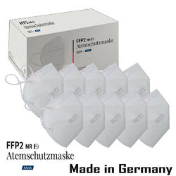 1-100x Mundschutz FFP2 Maske 5 lagig Atemschutzmaske in Deutschland hergestellt Made in Germany sofort lieferbar Blitzversand DE  