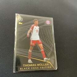 Match Attax 2023/24 Thomas Müller Black Edge Edition Bayern München Sammelkarte 
