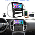 DAB+ Android14 Autoradio GPS Für Mercedes Benz Vito 3 W447 2014-20 4+64G Carplay
