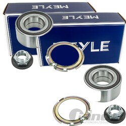 2X MEYLE RADLAGER-SATZ VORNE BEIDSEITIG PASSEND FÜR NISSAN PRIMASTAR OPEL