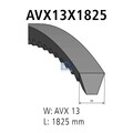 DT Spare Parts 1.21210 Keilriemen 1825mm für VW GOLF II (19E, 1G1) 411,412
